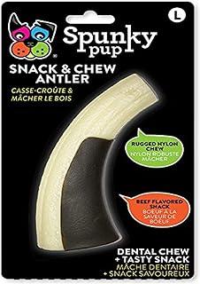 Spunky Pup Snack & Chew Antler Large