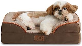 Bedsure Orthopedic Small Dog bed – Foam Sofa with Waterproof Lining and Nonskid Bottom Couch