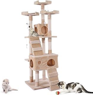 COZIWOW 67 Tall Cat Trees with Scratching Post