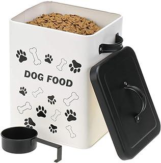 Dog Food Storage Container with Scoop Set