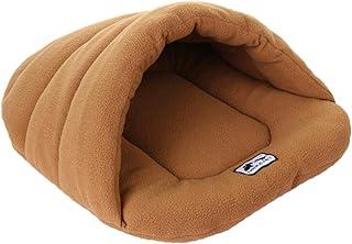 Gullor Winter Warm Comfortable Pet Dog Cat Rabbit Cushion Half Covered Bed Sleeping Bag