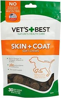 Vet’s Best Skin & Coat Soft Chew Dog Supplement
