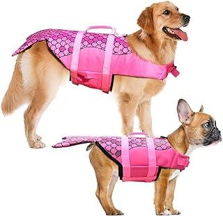Dog Life Jacket – Mermaid Hot Pink