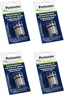Perimeter Technologies Four Pack Dog Fence Batteries for Invisible Fencing