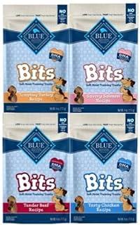 Blue Pack Of 4 Buffalo Treats – Chicken, Beef And Tender Turkey