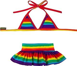 Fitwarm Rainbow Dog Bikini Swimsuit