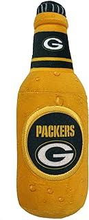 NFL Green Bay Packers Beer Bottle Plush Dog & Cat Squeak Toy