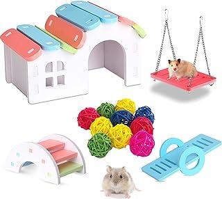 DJun Hamster Rainbow Chew Toys