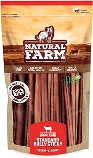 Natural Farm Bully Sticks, Odor-Free