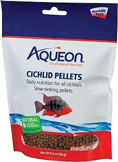 Aqueon Cichlid Food Medium 4.5 Ounces