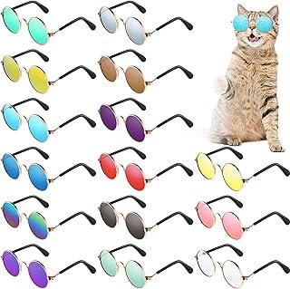 Small Pet Sunglasses Round Metal Puppy Eyewear
