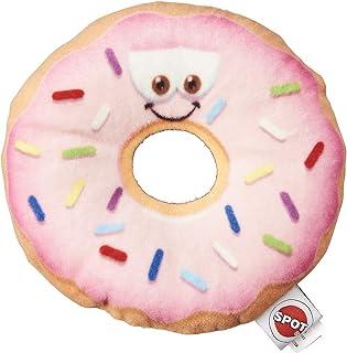 SPOT Fun Food Donut 5.25″ Soft Plush Dog Toy