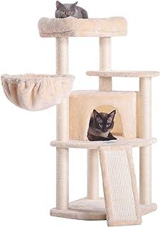 Cat Tree with Full Sisal Post and Scratching Board