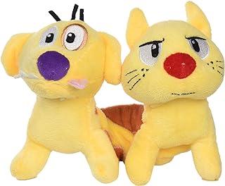 Nickelodeon for Pets Catdog Spiral Stretch Plush Dog Toy