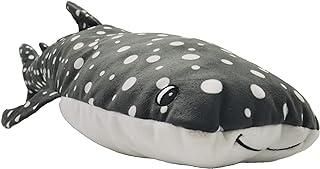 Bubba Whale Shark Large Stuffed Plush Toy with Puncture Resistant Squeak