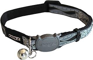 Rogz Reflective Cat Collar with Breakaway Clip and Removable Bell