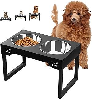 Sunmeyke Stainless Steel Dog Bowl Stand