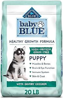 Blue Buffalo Baby BLUE Healthy Growth Formula Grain Free High Protein, Natural Puppy Dry Dog Food
