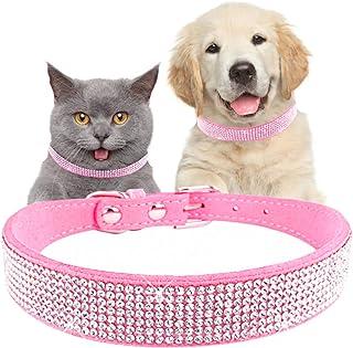 TEEMERRYCA Fancy Pink Diamond Dog Collar