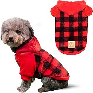 Dog Hoodie Warm Flannel Sweater with Hat