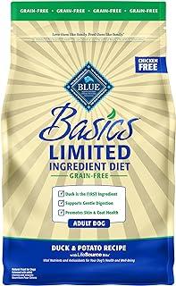 Blue Buffalo Basics Limited Ingredient Diet, Grain Free Natural Adult Dry Dog Food