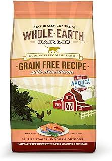 Whole Earth Farms Grain Free Recipe with Real Salmon Dry Cat Food
