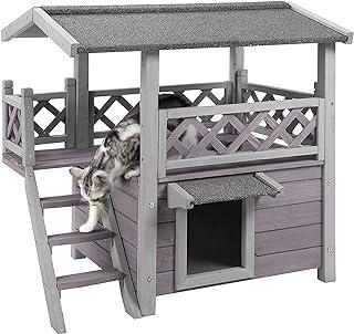 Kitty House with Escape Door for Feral Cats