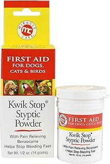 Miracle Care Kwik Stop Styptic Powder, 0.5 Oz