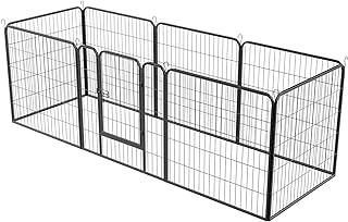 Topeakmart Heavy Duty Foldable Metal Portable Puppy Exercise Pen