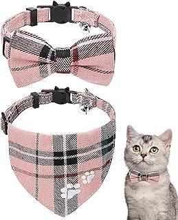 PAWCHIE Bowtie Cat Collar Bandana Set
