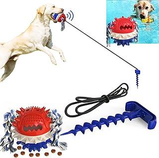 Multifunction Interactive Rope Ball Toy for Aggressive Chewers