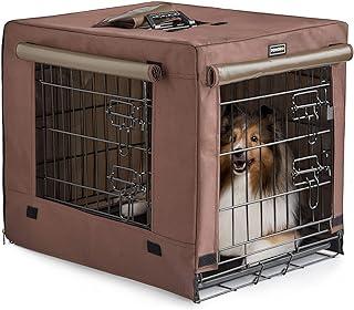 DONORO Dog Crates Kit for Small size dogs indoor with dog cage cover