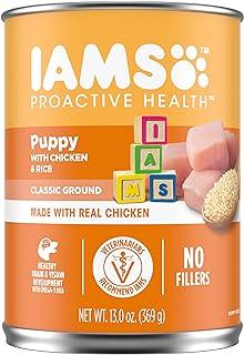 IAMS PROACTIVE HEALTH Puppy Wet Dog Food Classic Ground with Chicken and Rice