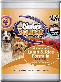NutriSource Lamb & Rice Canned Dog Food