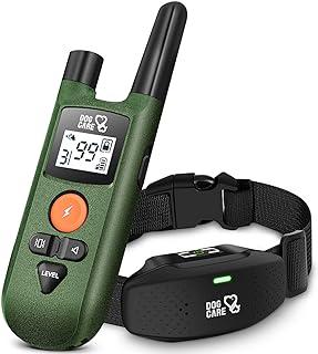 Rechargeable Dog Shock Collar – Up to 1000Ft Remote Range
