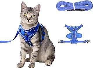 Amogato Cat Harness and Leash Set-Outdoor walking escape safety cat vest