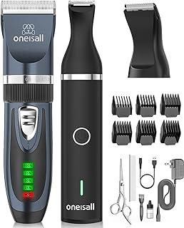 Oneisall Dog Clippers and Paw Trimmer Kit 2 in 1 Pet Cat