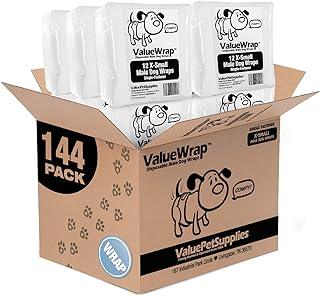 ValueWrap Disposable Dog Diapers, 1-Tab X-Small