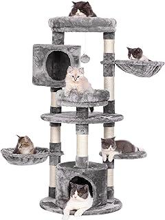 BEWISHOME Cat Tree Kitten Play Activity Center