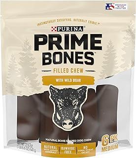 Purina Prime Bones, Filled Chew with Wild Boar