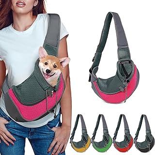 MANZIA Wearable Backpack Puppy Carrier for Small Dogs