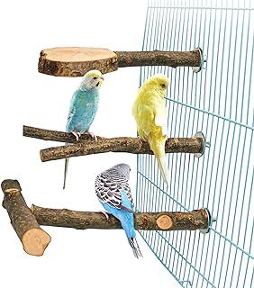 3 Pack Apple Wood Bird Perch for Cage