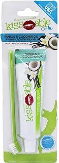 Kissable Dog Dental Kit Contains All-Natural Toothpaste + Gum Hugging Toothbrush and Finger Brush