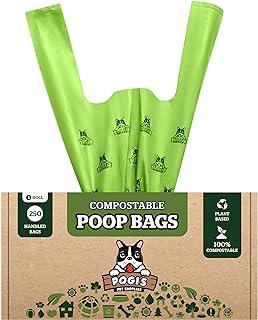 Pogi’s Compostable Dog Poop Bag with Handles