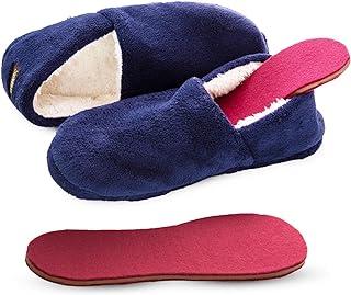 Snook-Ease Heated Slippers Thick Warm Winter Feet