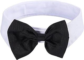 Juvale Formal Tux-Do Pet Bow tie for Small to Medium Sized Dogs