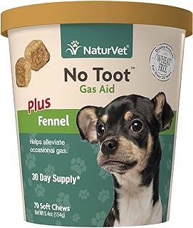 No Toot Gas Aid For Dogs Plus Fennel 70 Soft Chew