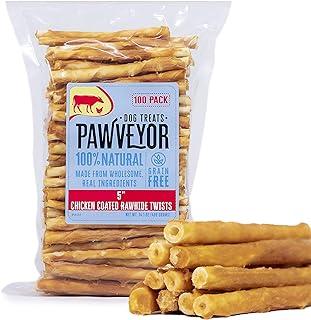 Pawveyor 5″ Chicken Wrapped Rawhide Twist