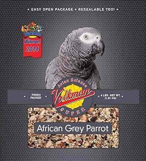 Volkman Avian Science Super African Grey Parrots Bird Food for 4 Lb