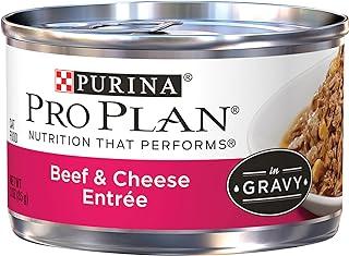 Purina Pro Plan High Protein Wet Cat Food in Gravy, Beef and Cheese Entree
